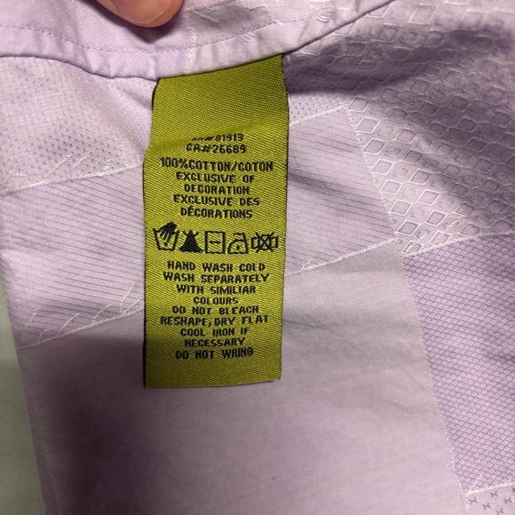 Robert Graham Lavender Checkered Shirt - Picture 4 of 7